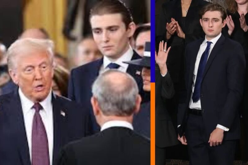 Barron Trump Made His First Public Appearance Since January At State Of The Union