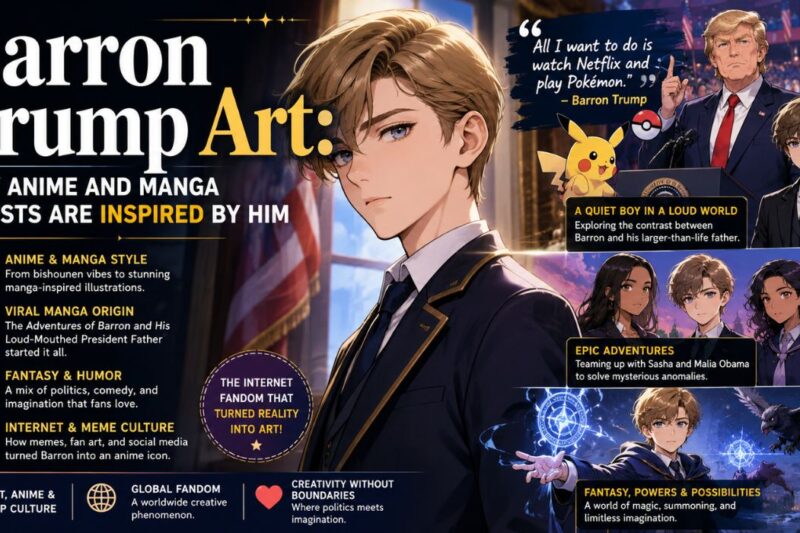 Barron Trump Art: Why Anime And Manga Artists Are Inspired By Him