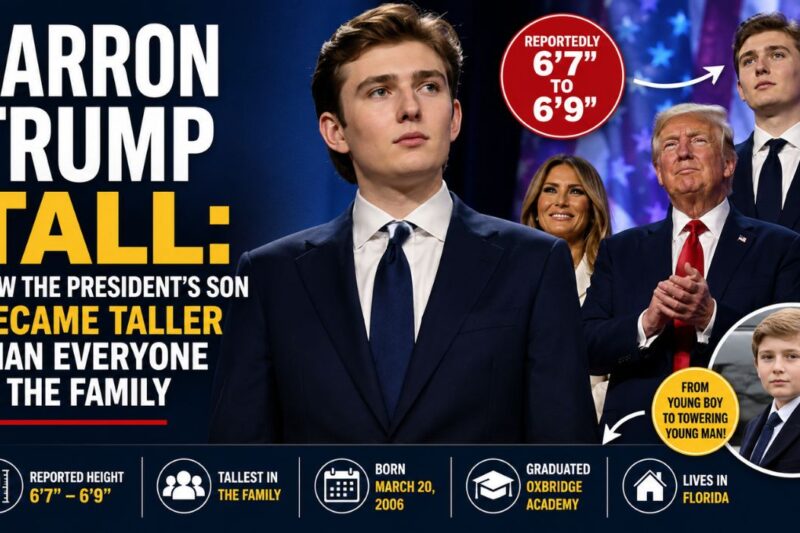 Barron Trump Tall: How The President’s Son Became Taller Than Everyone In The Family