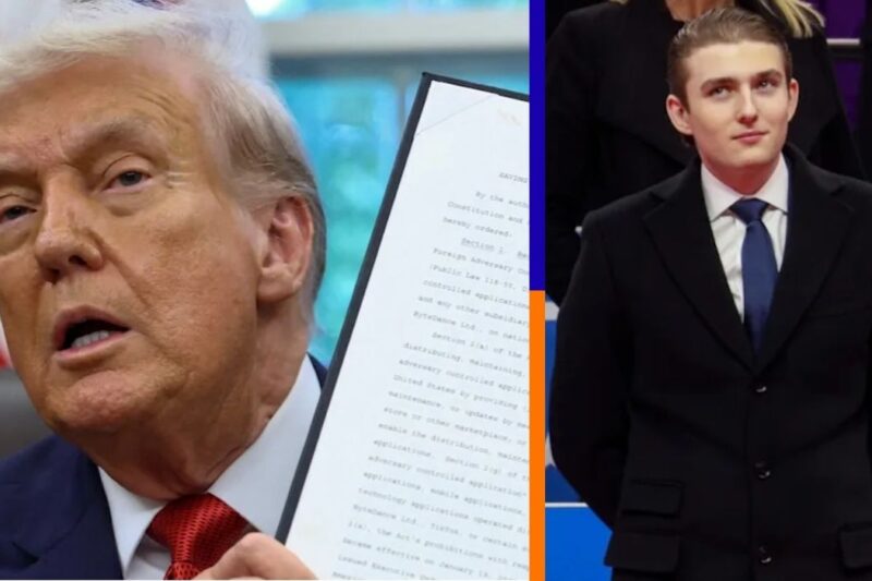Barron Trump Tipped For Top TikTok Job After Trump’s New Deal