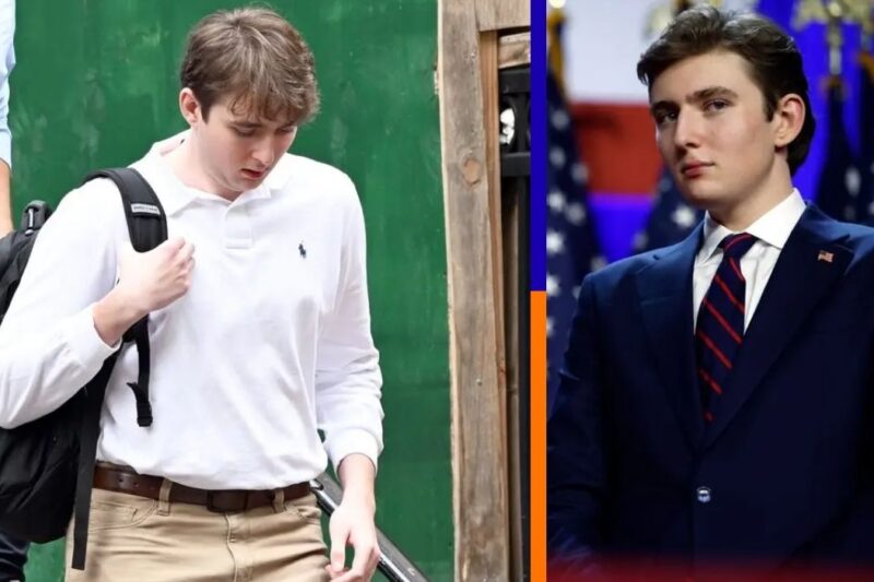 Barron Trump College Makeover Has Everyone Talking About His New Look
