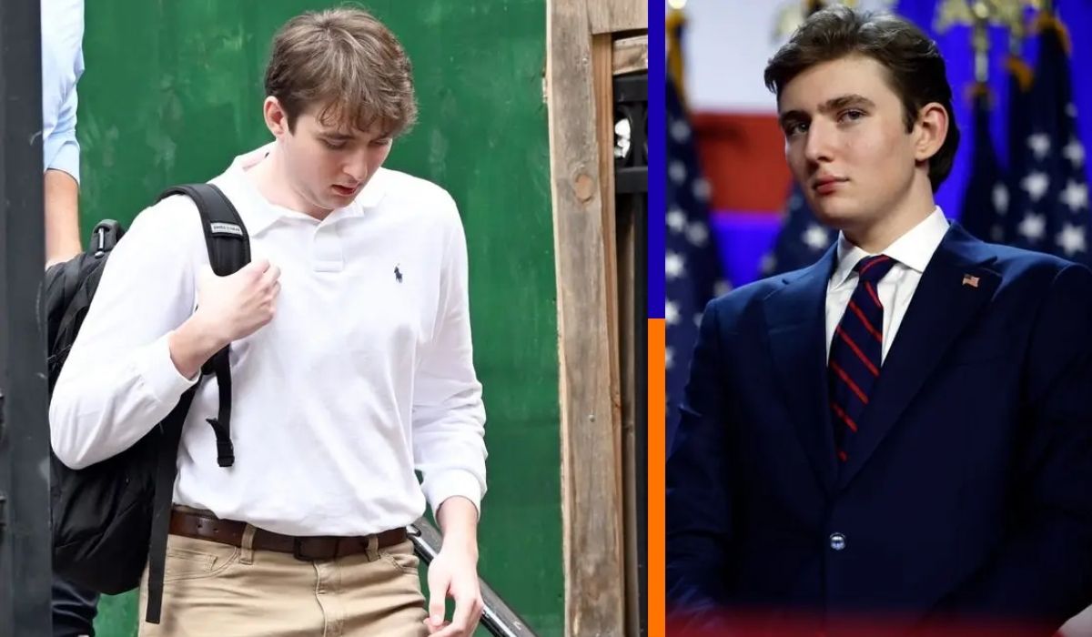 barron trump college makeover​