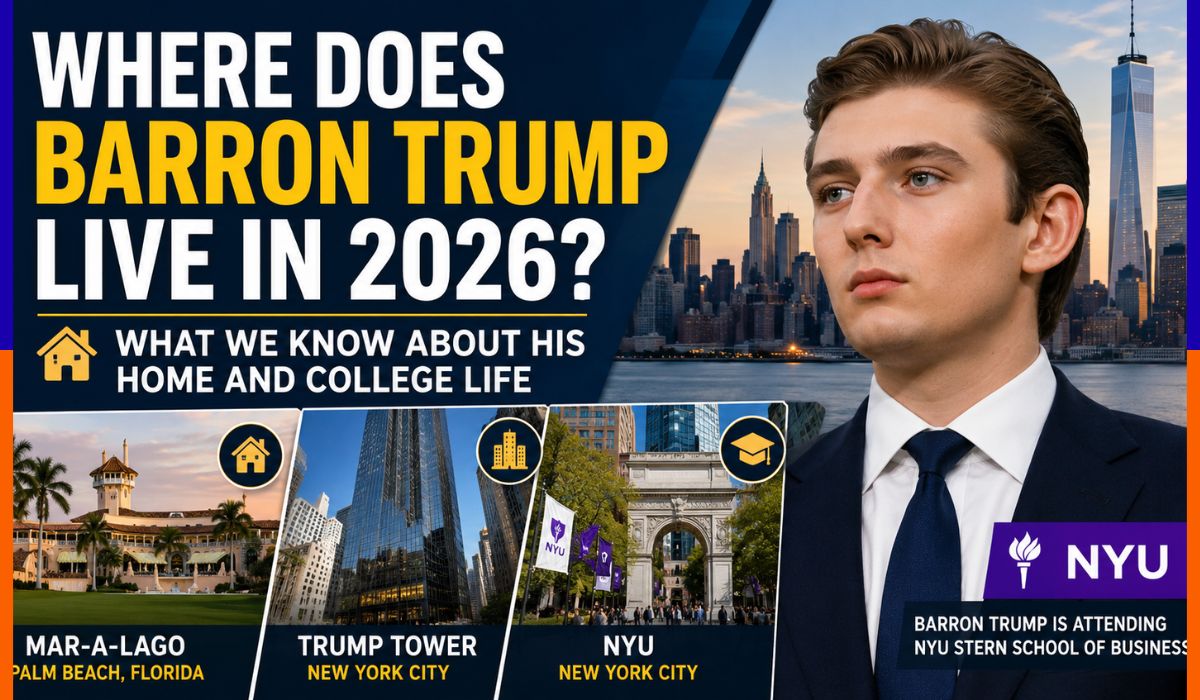 where does barron trump live
